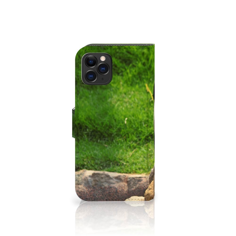 Apple iPhone 11 Pro Telefoonhoesje met Pasjes Panda