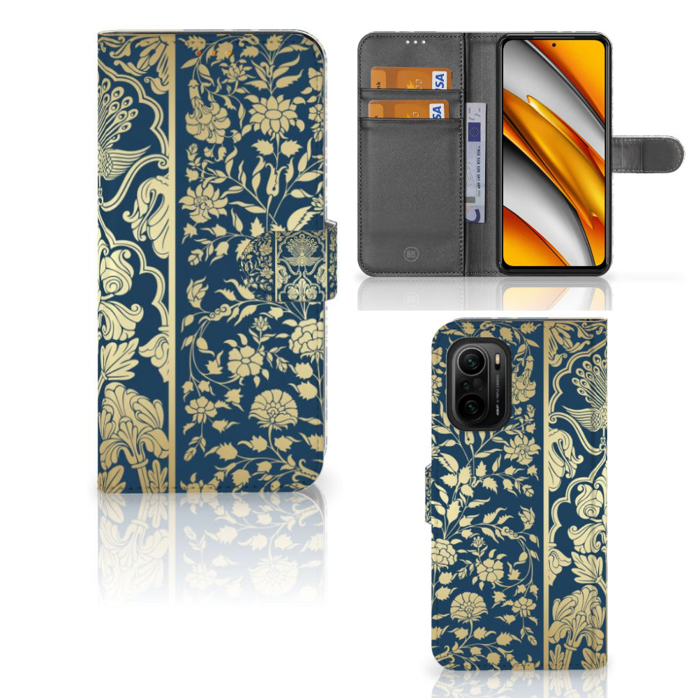 Poco F3 | Xiaomi Mi 11i Hoesje Beige Flowers