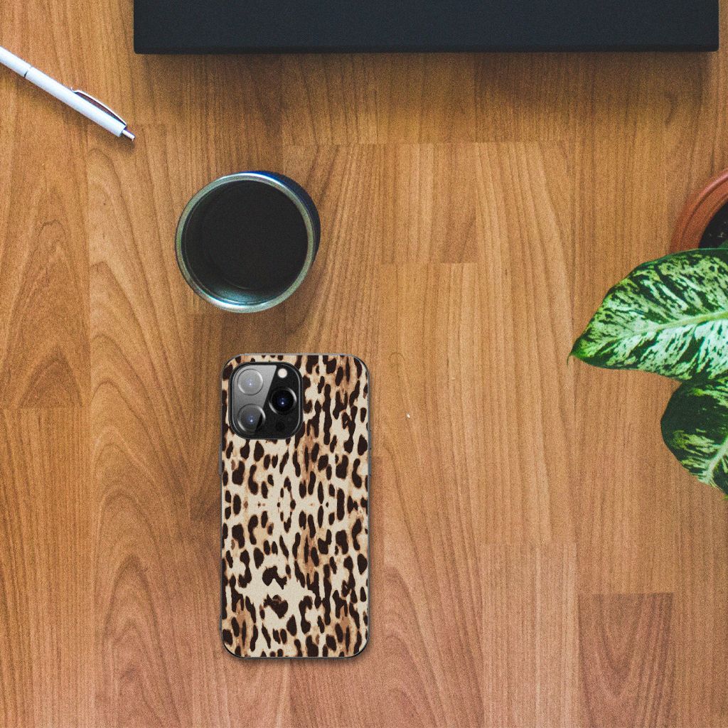 iPhone 14 Pro Max Dierenprint Telefoonhoesje Leopard B2C Telecom