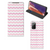 Samsung Galaxy Note20 Hoesje met Magneet Waves Roze - B2C Telecom