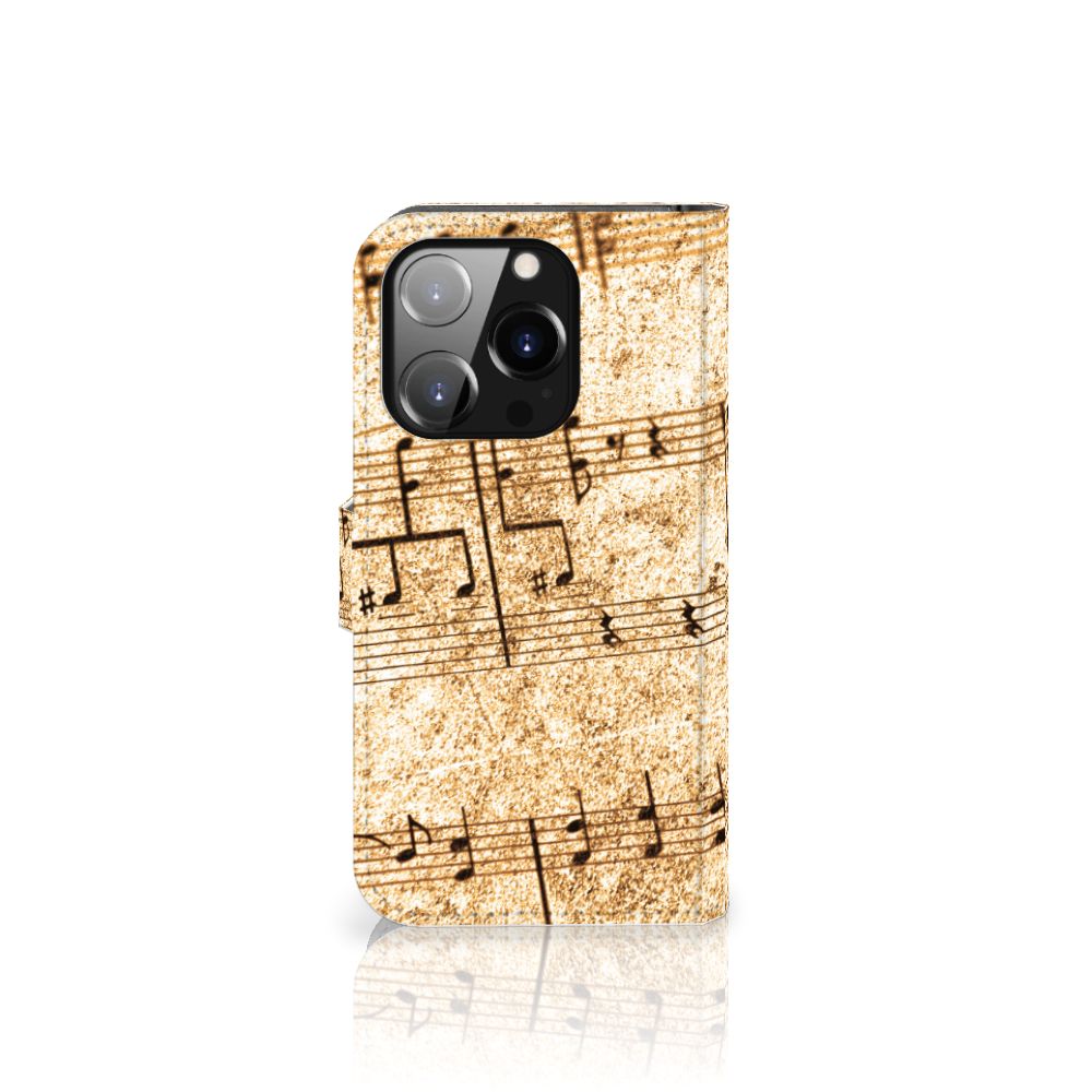 iPhone 14 Pro Telefoonhoesje met foto Bladmuziek