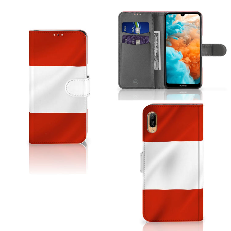 Huawei Y6 (2019) Bookstyle Case Oostenrijk