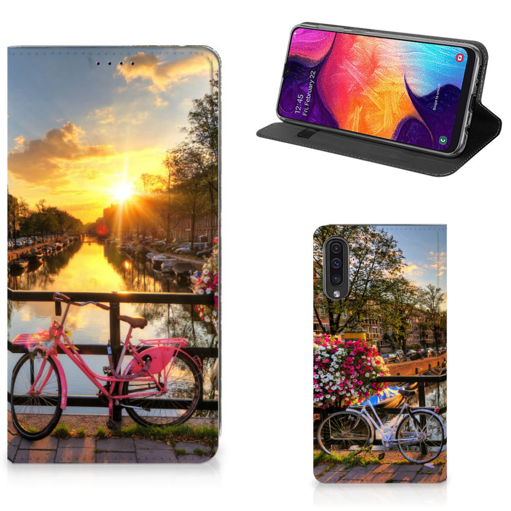 Samsung Galaxy A50 Book Cover Amsterdamse Grachten