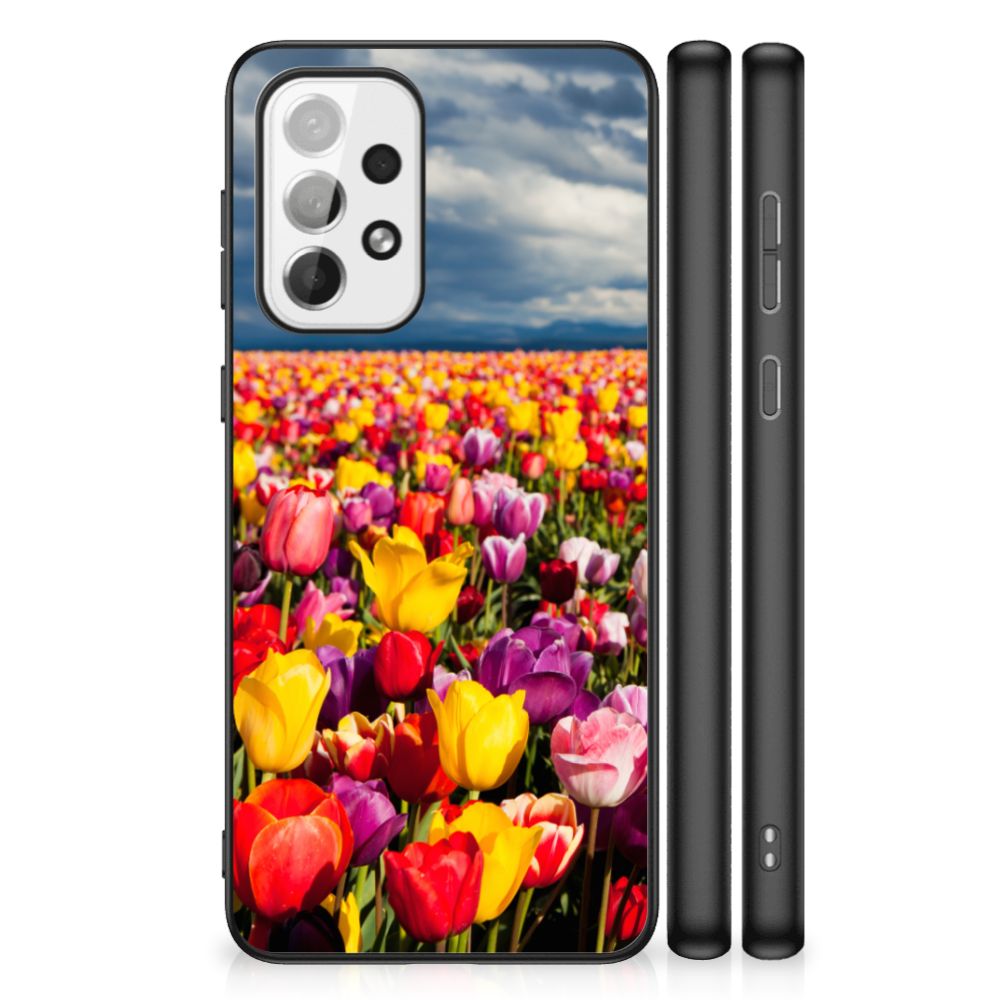 Samsung Galaxy A73 Bloemen Hoesje Tulpen B2C Telecom