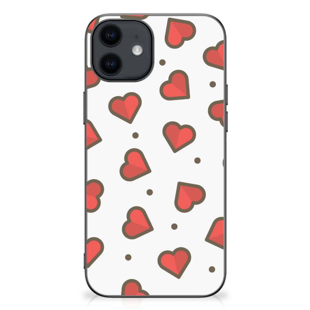 iPhone 12 Pro | 12 (6.1") Bumper Case Hearts