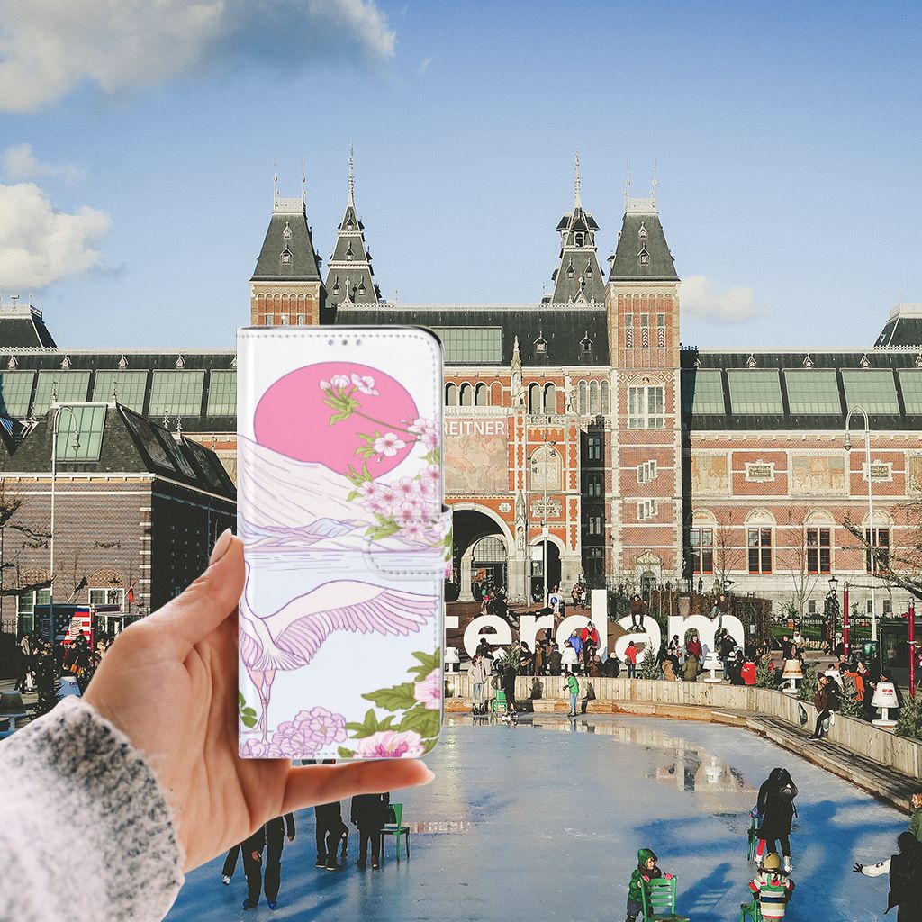 Samsung Galaxy S20 Ultra Telefoonhoesje met Pasjes Bird Standing
