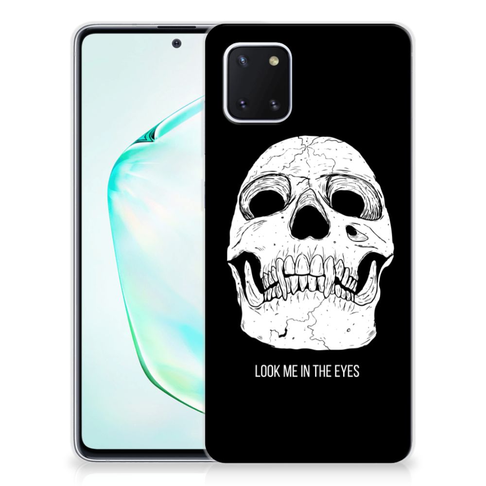 Silicone Back Case Samsung Galaxy Note 10 Lite Skull Eyes