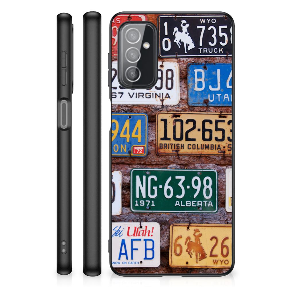 Samsung Galaxy M52 Silicone Back Case Kentekenplaten B2C Telecom