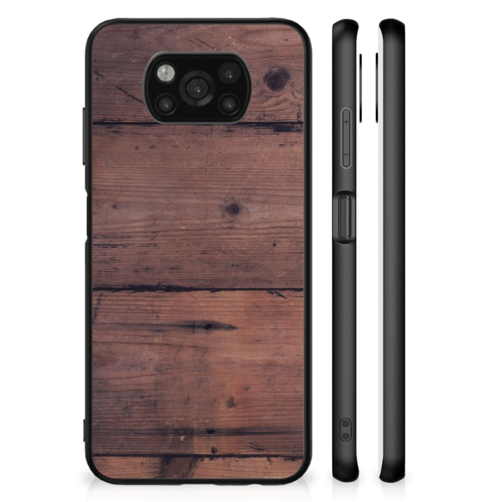 Xiaomi Poco X3 | X3 Pro Houten Print Telefoonhoesje Old Wood B2C Telecom