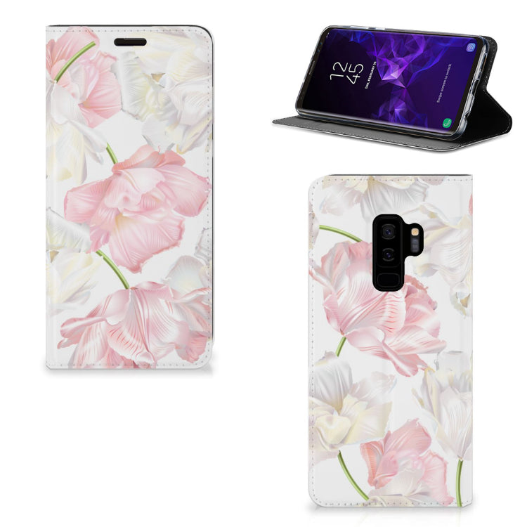 Samsung Galaxy S9 Plus Smart Cover Lovely Flowers