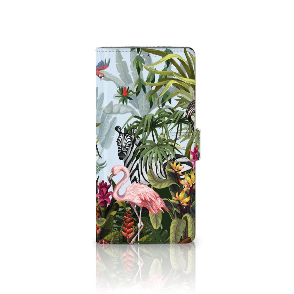 Telefoonhoesje met Pasjes voor Samsung Galaxy S22 Ultra Jungle
