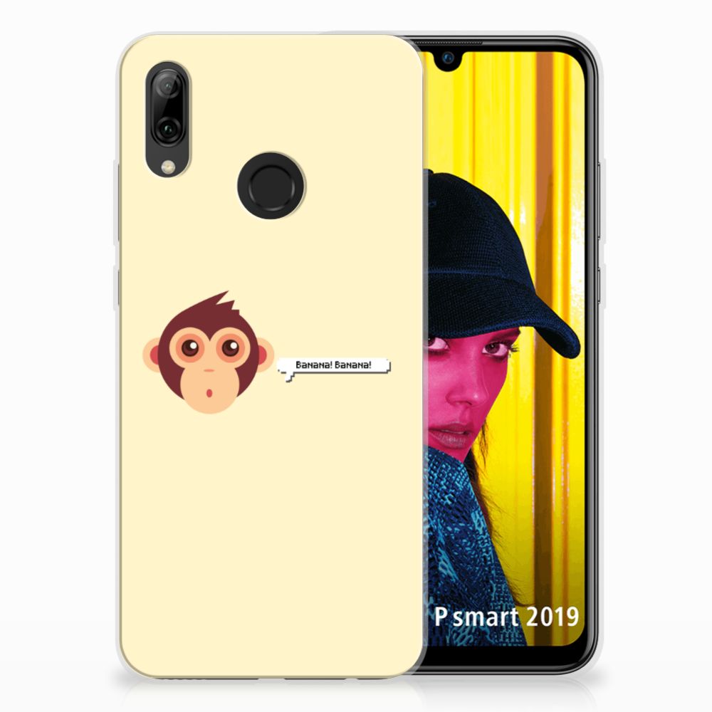 Huawei P Smart 2019 Telefoonhoesje met Naam Monkey