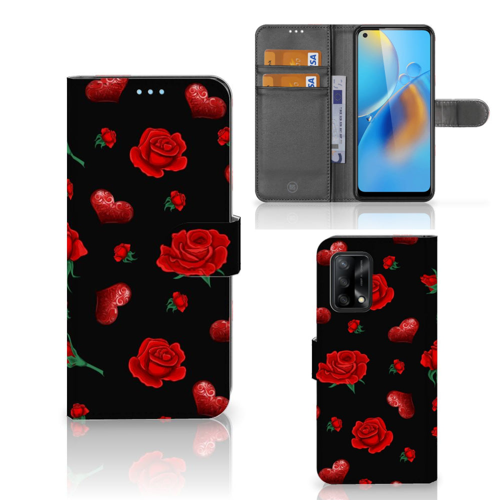 OPPO A74 4G Leuk Hoesje Valentine