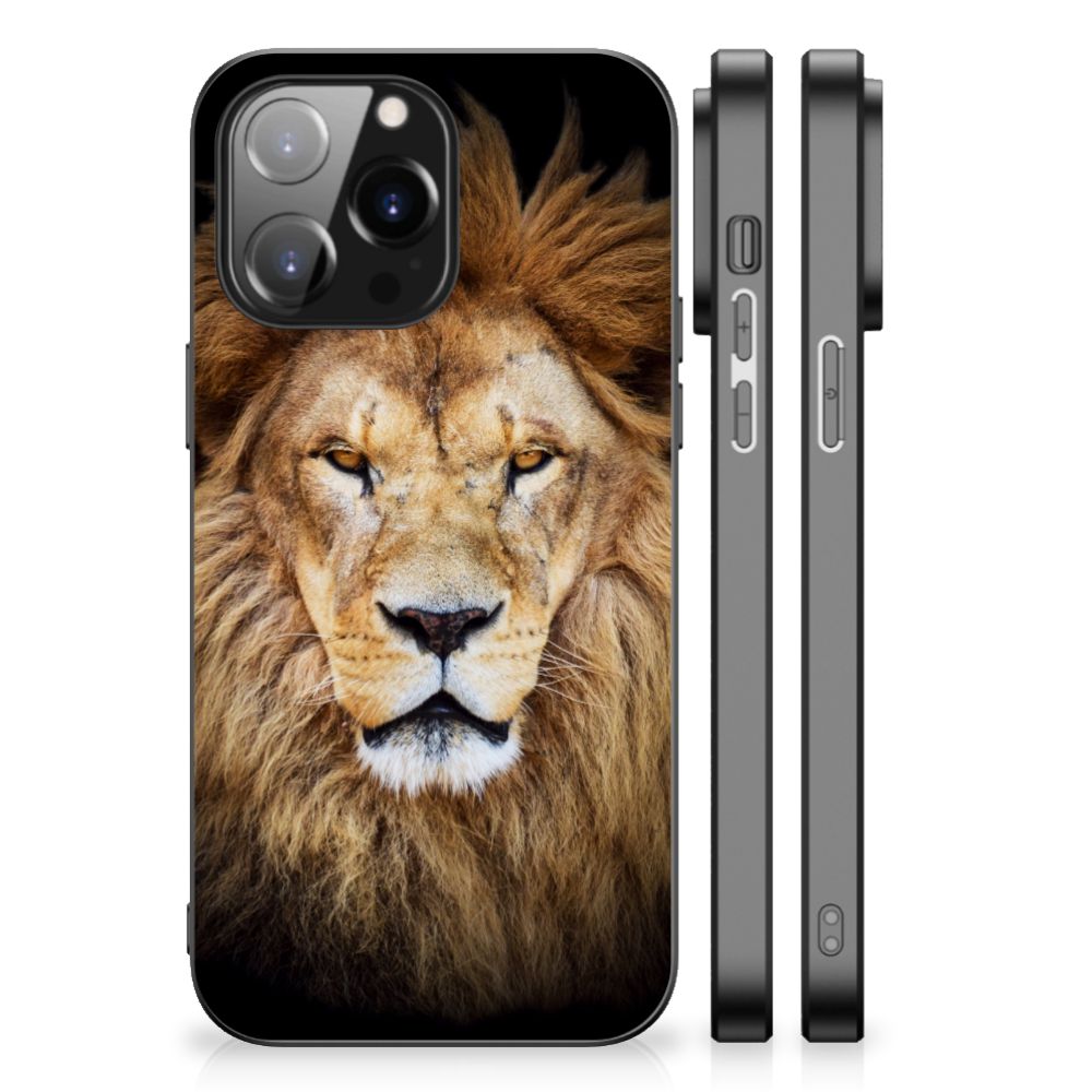 iPhone 14 Pro Max Dierenprint Telefoonhoesje Leeuw