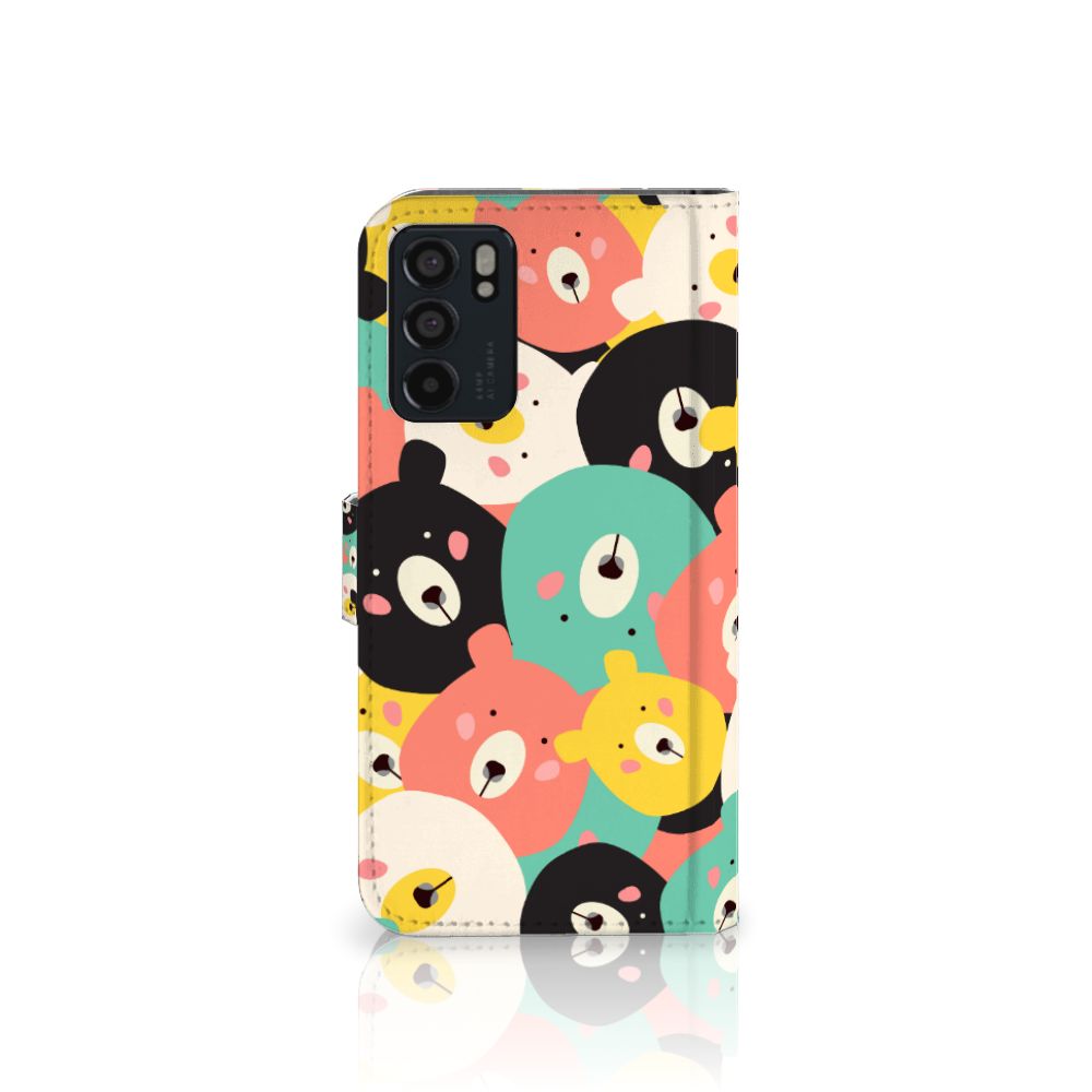 OPPO Reno6 5G Leuk Hoesje Bears