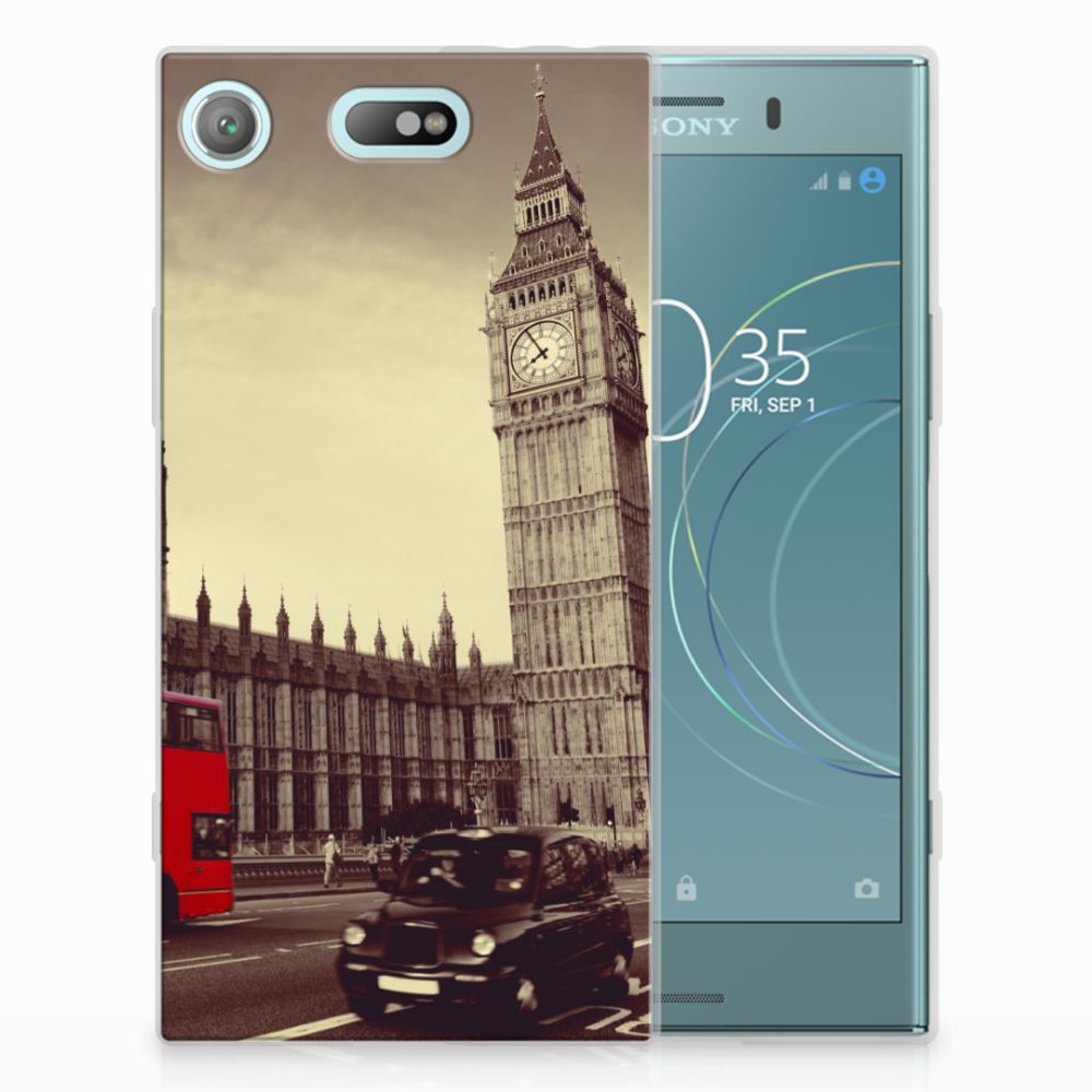 Sony Xperia XZ1 Compact Siliconen Back Cover Londen