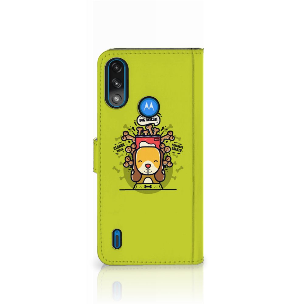 Motorola Moto E7i Power | E7 Power Leuk Hoesje Doggy Biscuit