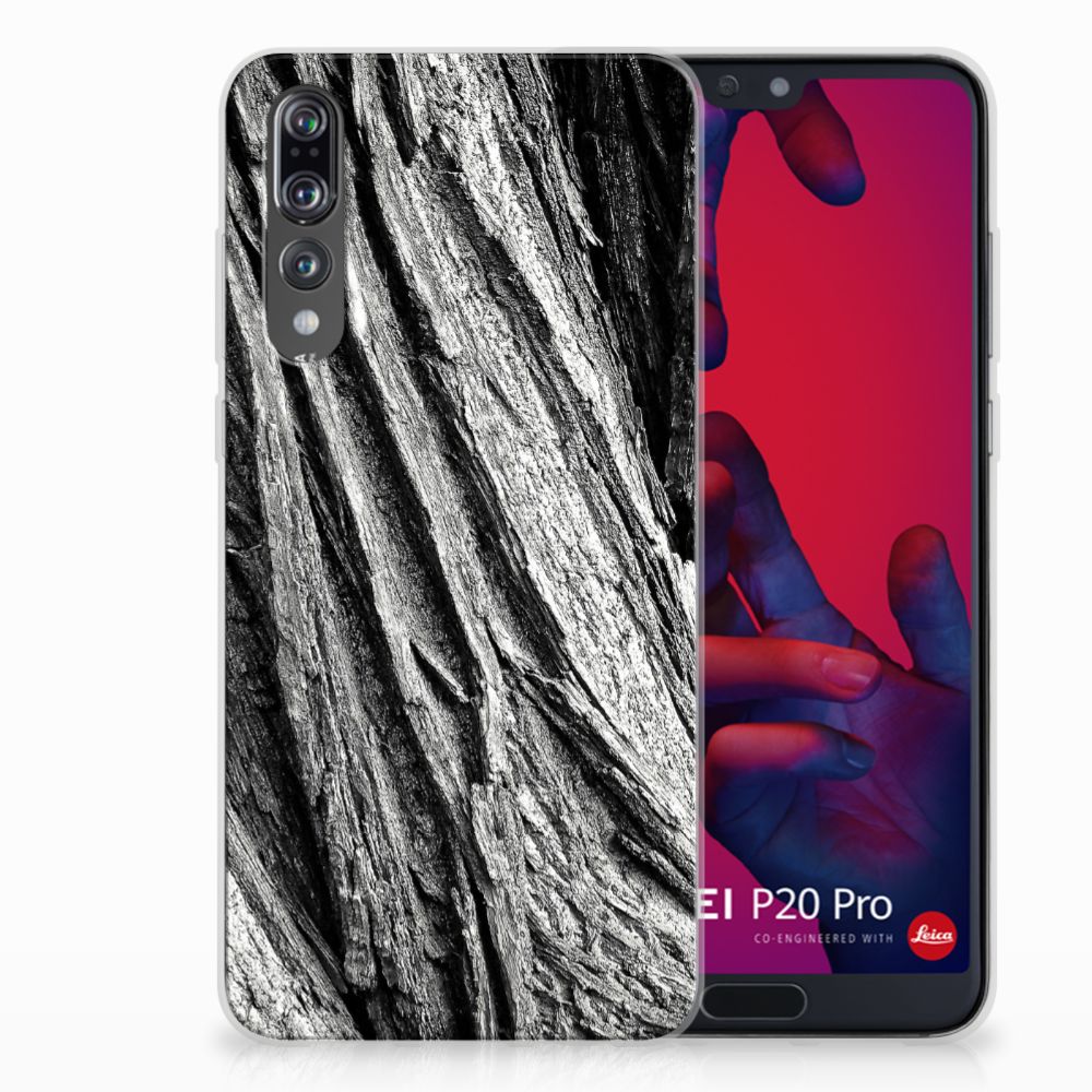 Bumper Hoesje Huawei P20 Pro Boomschors Grijs