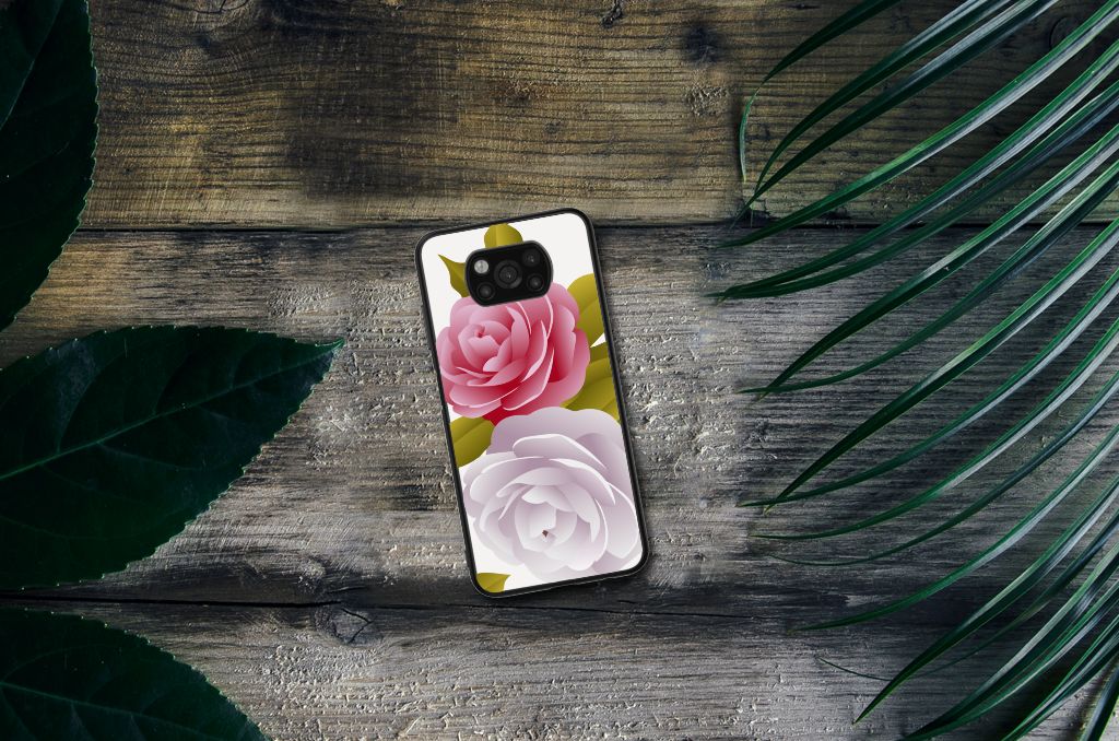 Xiaomi Poco X3 | X3 Pro Bloemen Hoesje Roses B2C Telecom