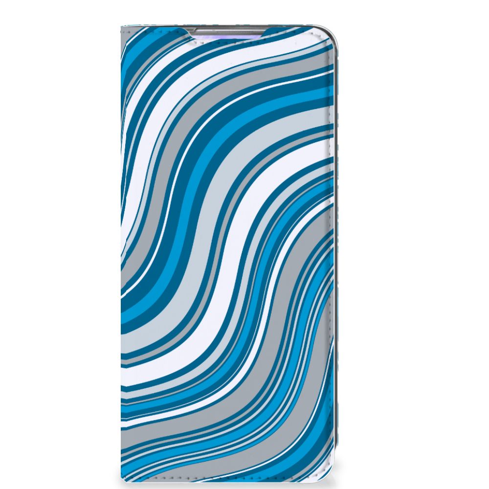 Samsung Galaxy S20 Ultra Hoesje met Magneet Waves Blue - B2C Telecom