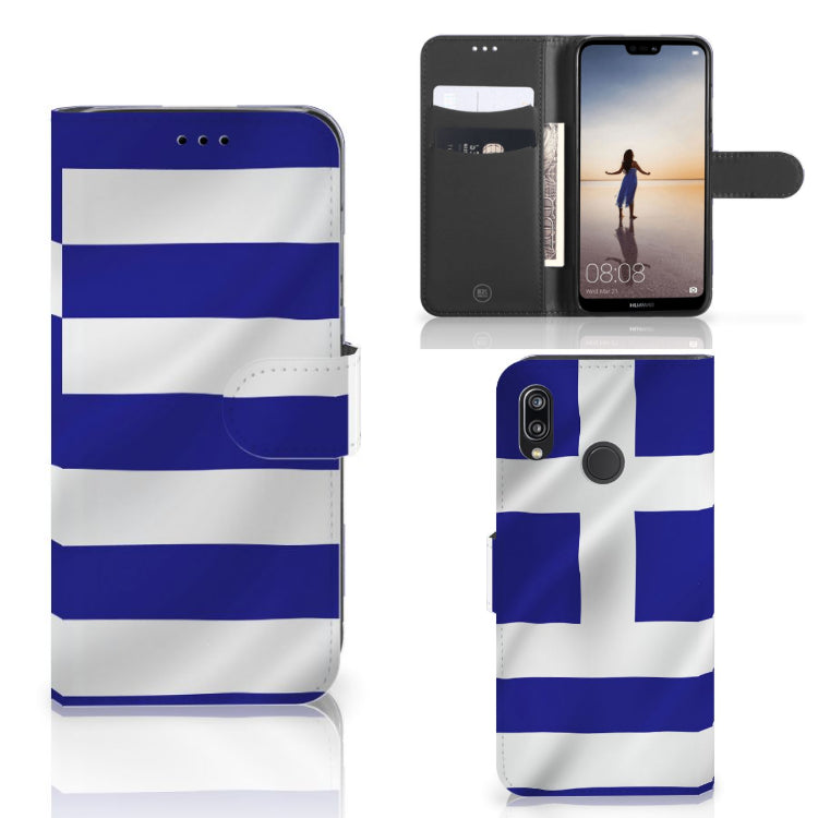 Huawei P20 Lite Bookstyle Case Griekenland