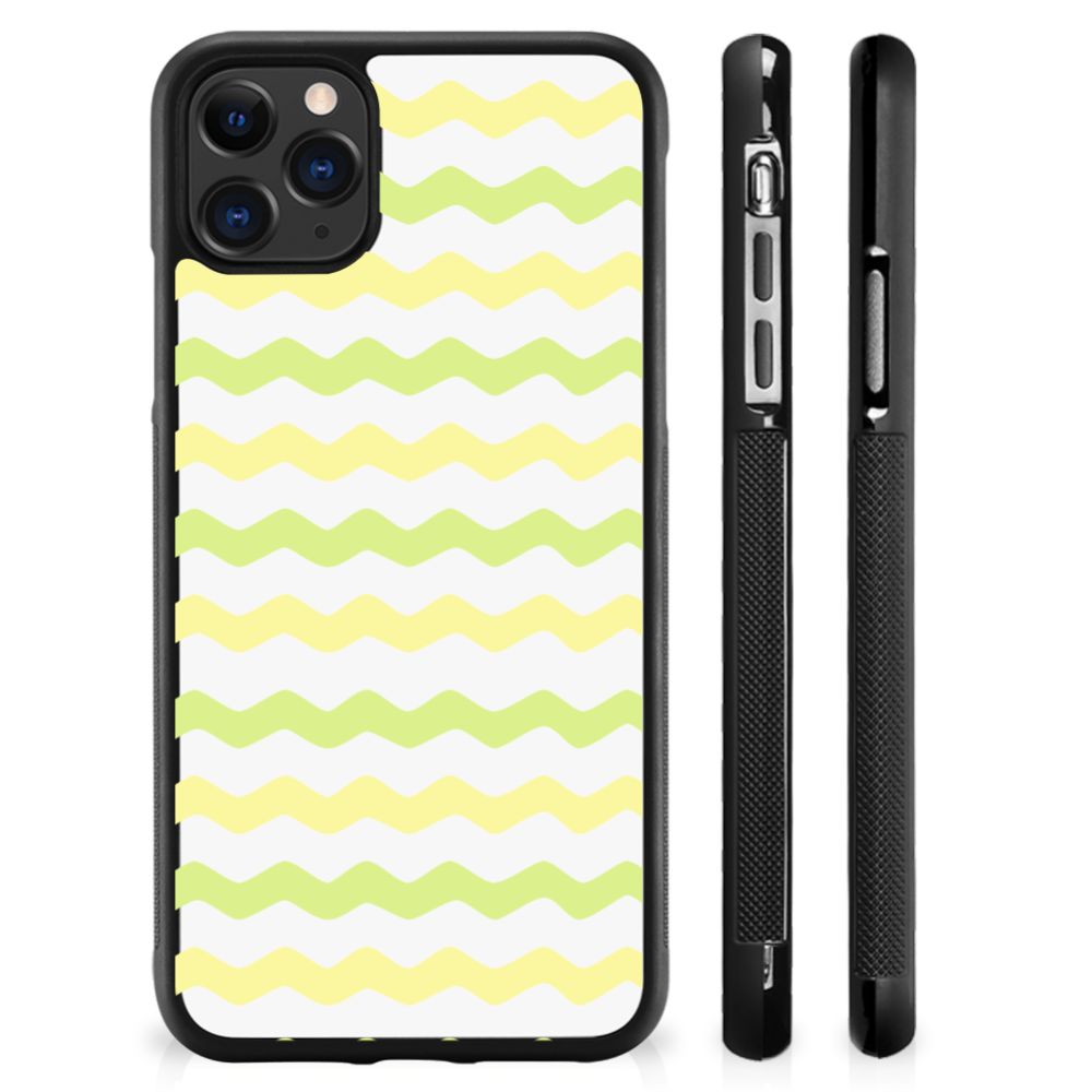 Apple iPhone 11 Pro Max Bumper Case Waves Yellow B2C Telecom
