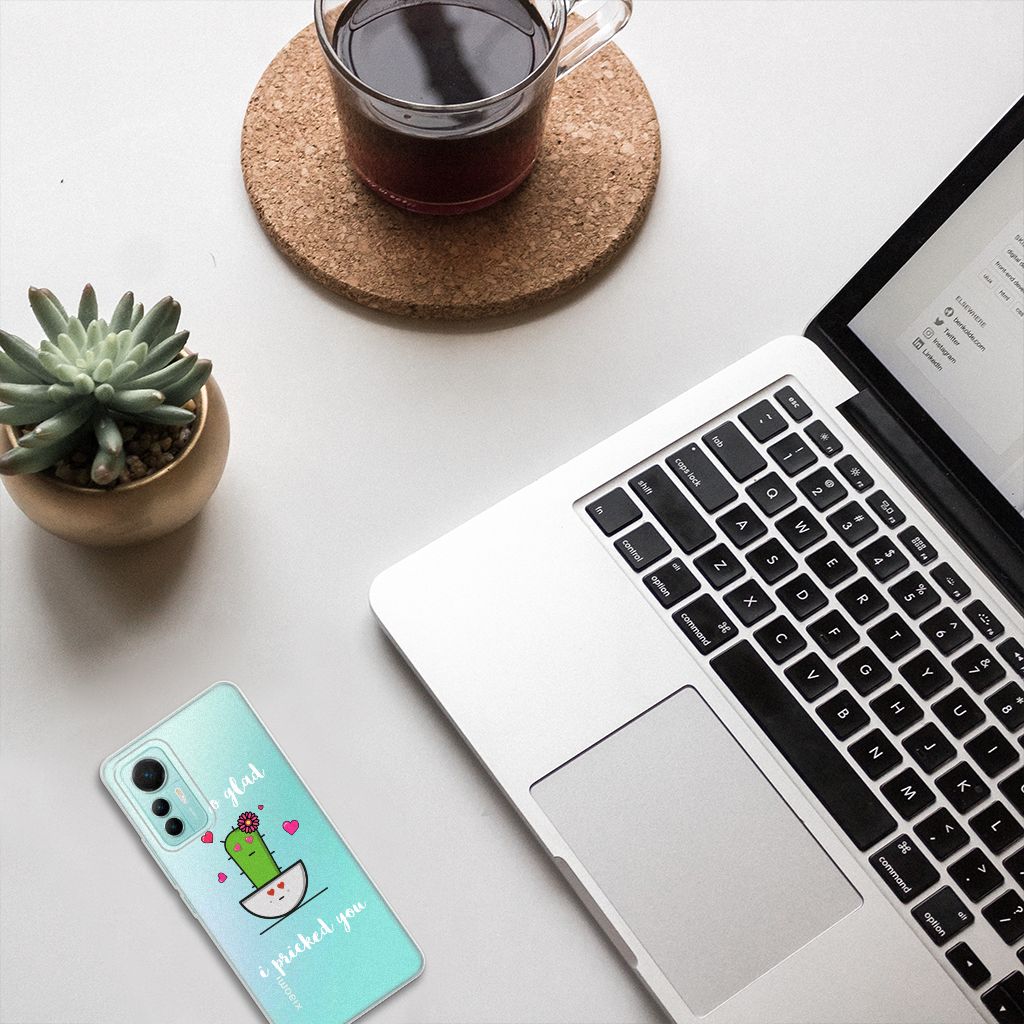 Xiaomi 12 Lite Telefoonhoesje met Naam Cactus Glad B2C Telecom