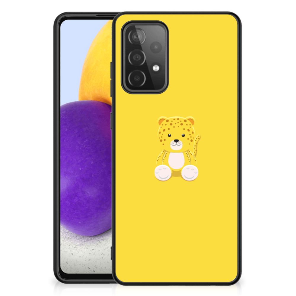 Samsung Galaxy A72 (5G/4G) Hoesje Baby Leopard