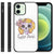 Mobiel Case iPhone 12 Mini Boho Skull B2C Telecom