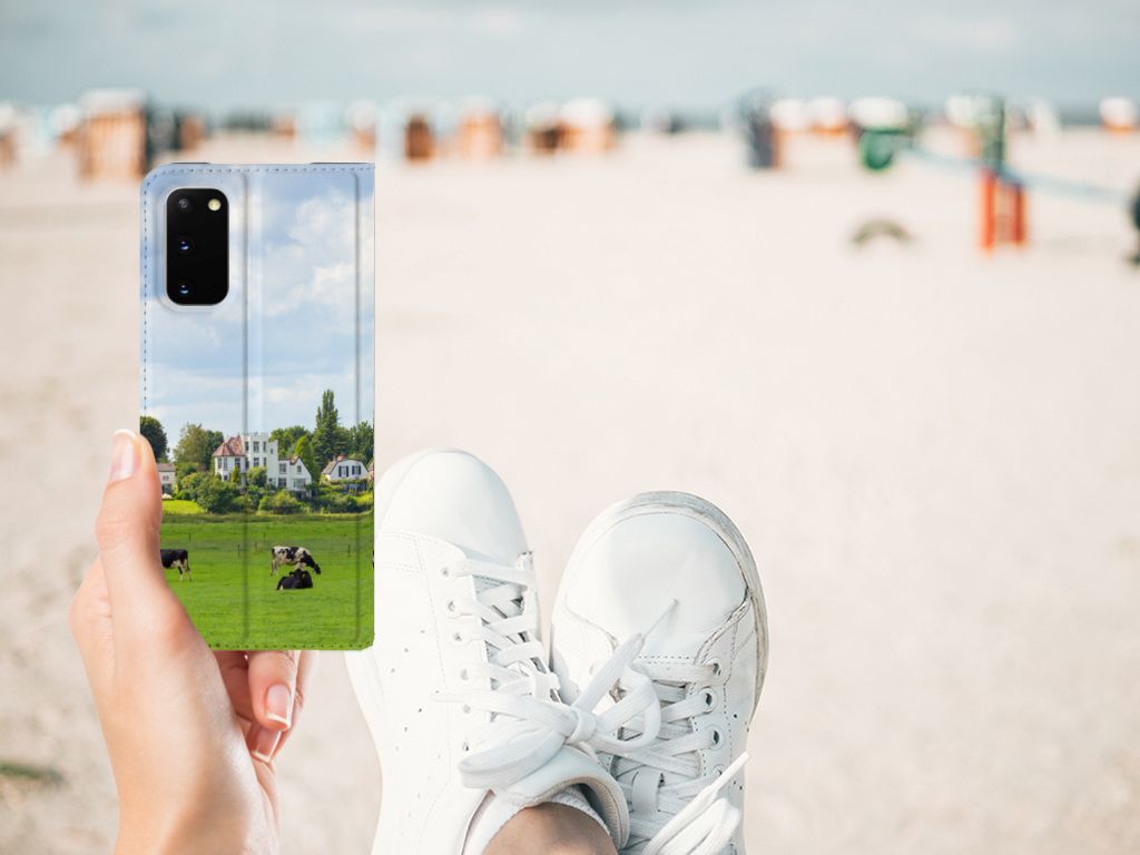 Samsung Galaxy S20 Hoesje maken Koeien - B2C Telecom