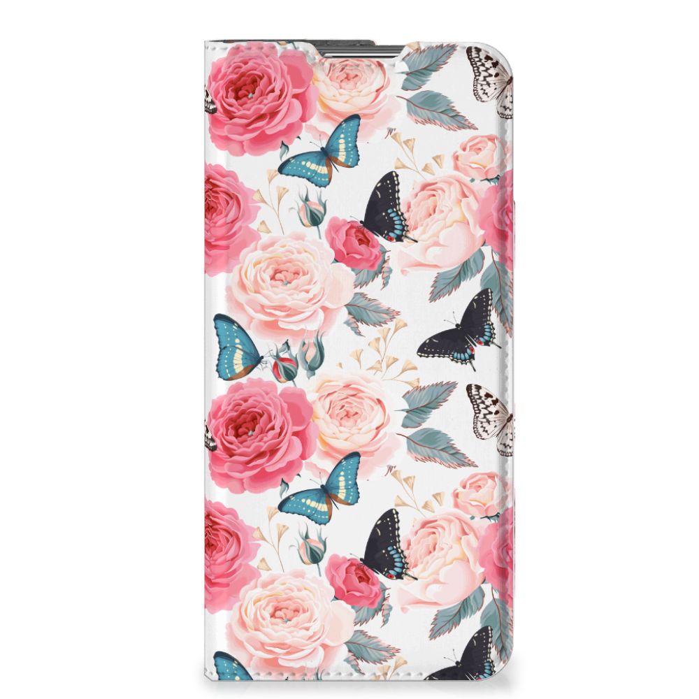 OPPO Find X5 Pro Smart Cover Butterfly Roses - B2C Telecom