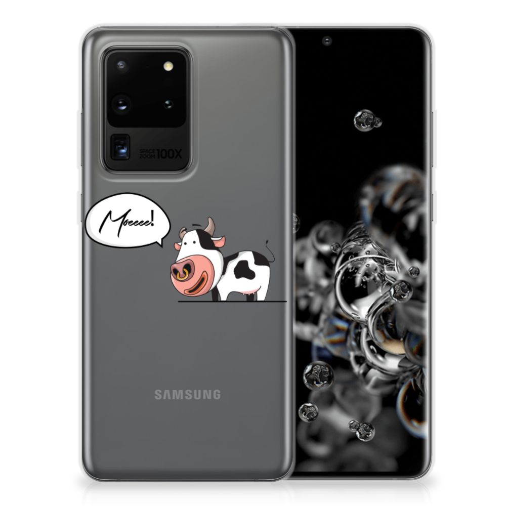 Samsung Galaxy S20 Ultra Telefoonhoesje met Naam Cow B2C Telecom