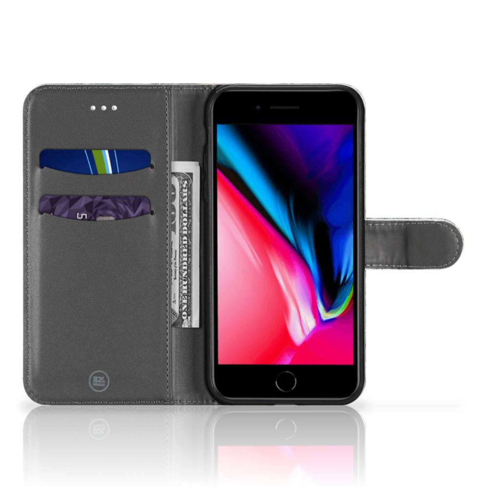 Wallet Case met Pasjes Apple iPhone 7 Plus | 8 Plus Spijkerbroeken