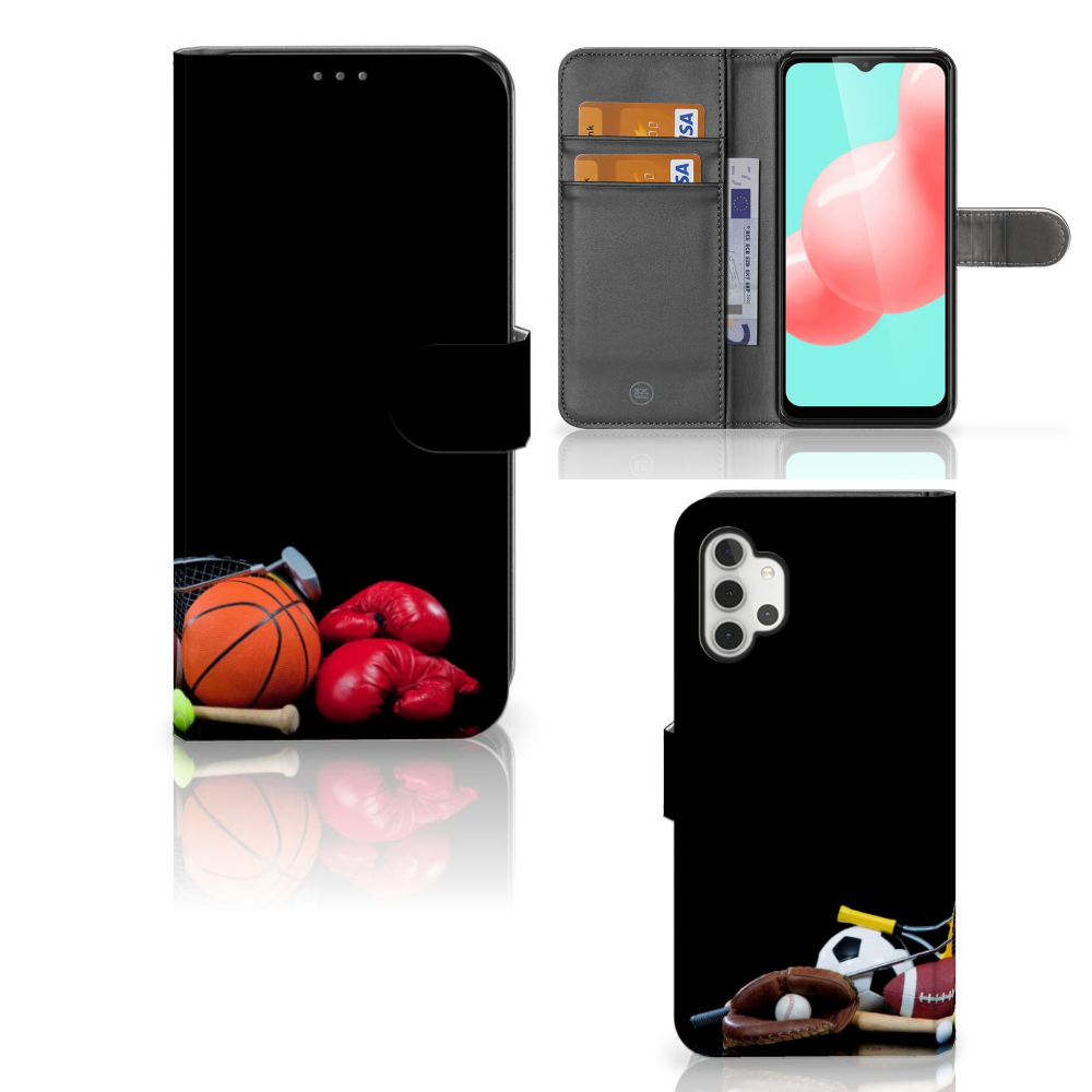Samsung Galaxy A32 5G Wallet Case met Pasjes Sports