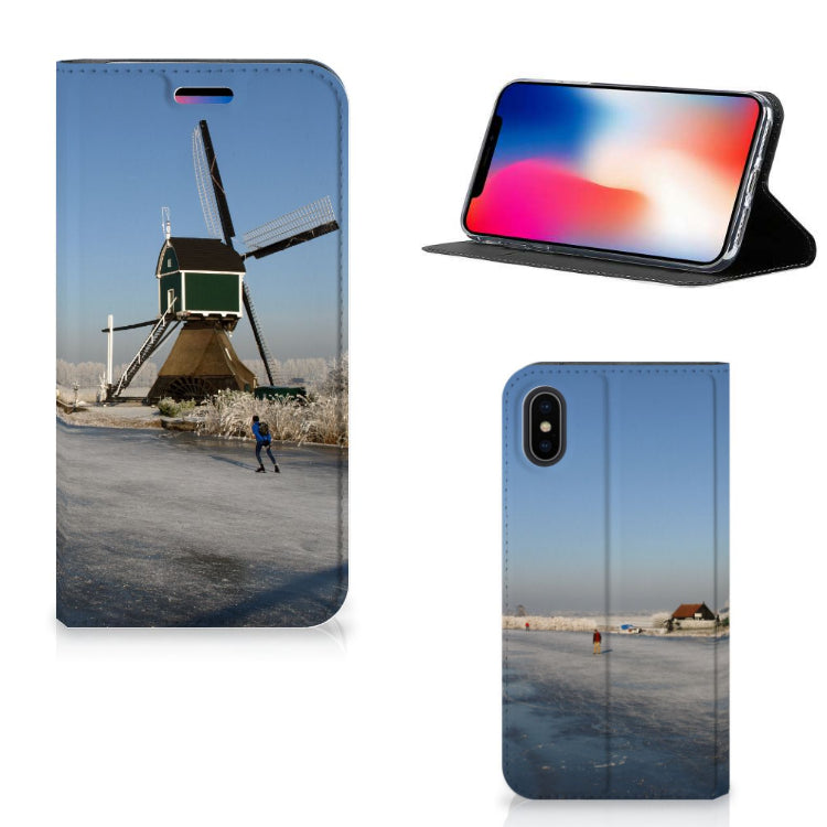 Apple iPhone X | Xs Book Cover Schaatsers