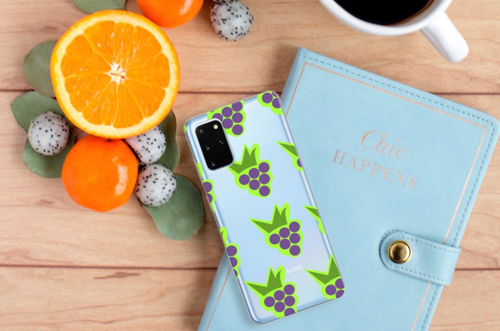 Samsung Galaxy S20 Plus Siliconen Case Druiven B2C Telecom