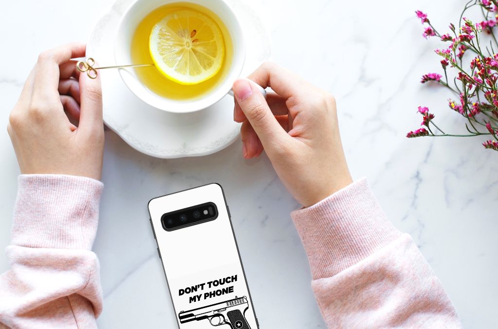 Samsung Galaxy S10 TPU Hoesje Pistol DTMP B2C Telecom