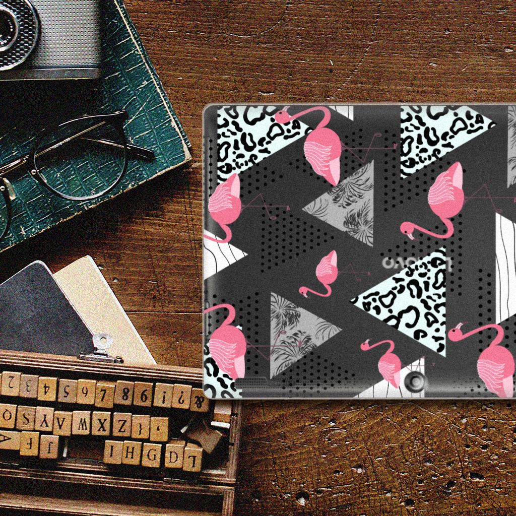 Lenovo Tab 10 | Tab 2 A10-30 Back Case Flamingo Triangle - B2C Telecom