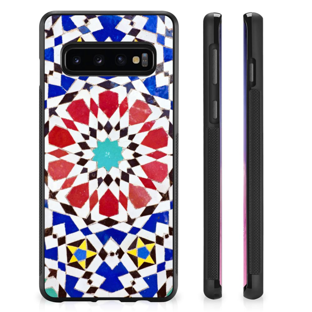 Samsung Galaxy S10+ Gripcase Mozaïek