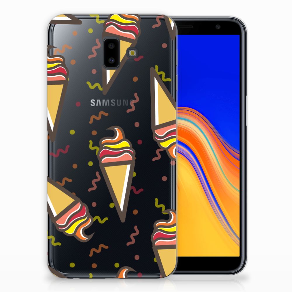 Samsung Galaxy J6 Plus (2018) Siliconen Case Icecream