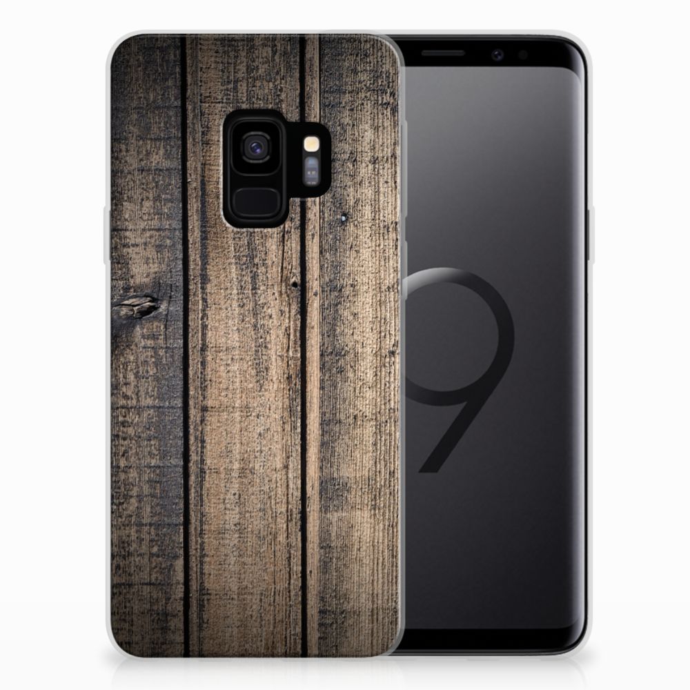 Samsung Galaxy S9 Bumper Hoesje Steigerhout