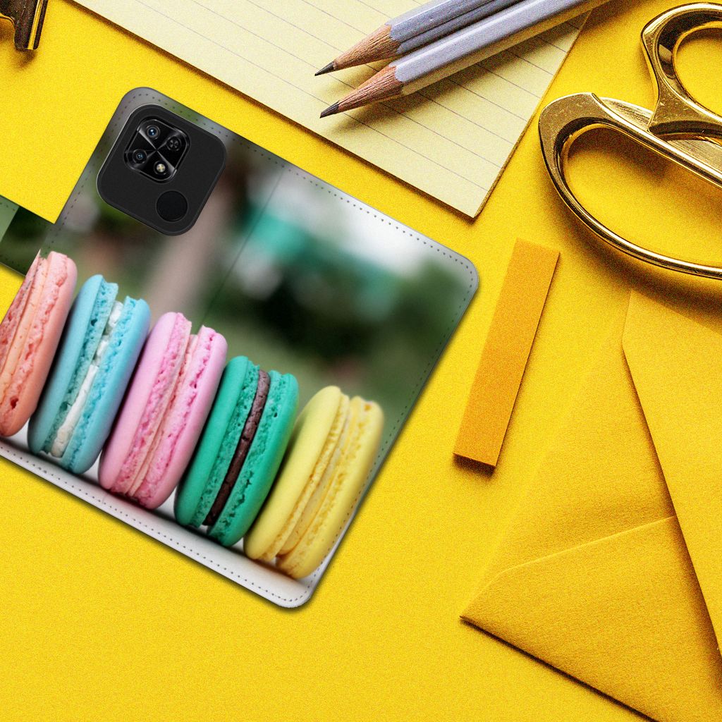 Xiaomi Redmi 10C Book Cover Macarons