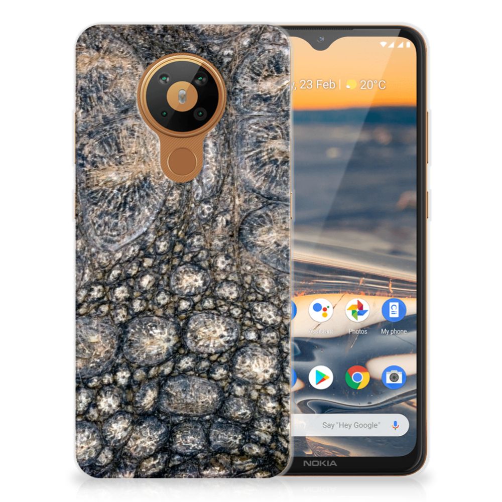 Nokia 5.3 TPU Hoesje Krokodillenprint