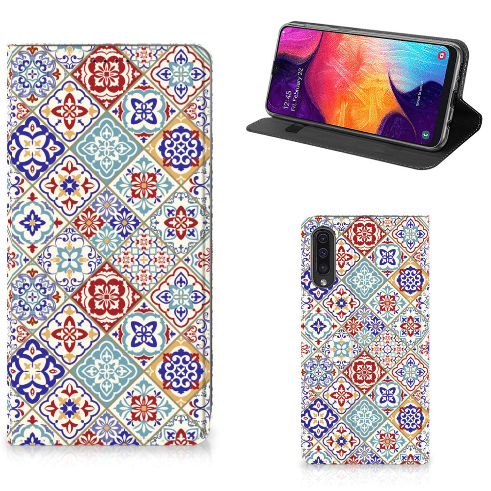 Samsung Galaxy A50 Standcase Tiles Color