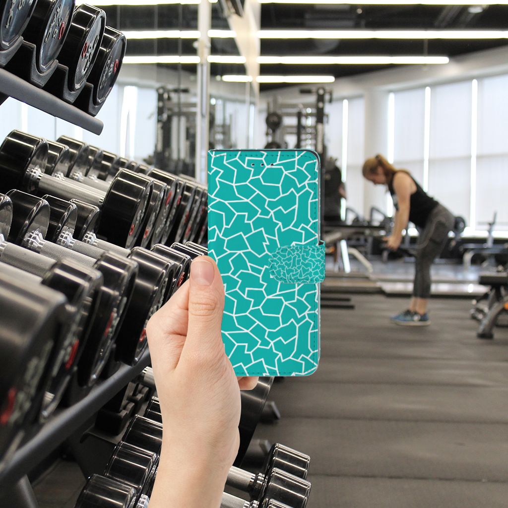 Xiaomi Redmi K20 Pro Hoesje Cracks Blue
