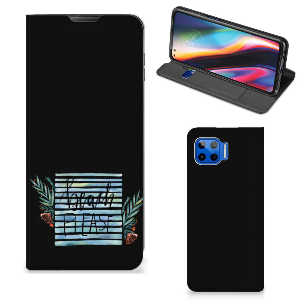 Motorola Moto G 5G Plus Magnet Case Boho Beach