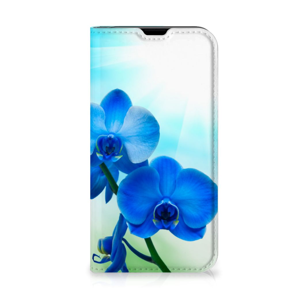 iPhone 13 Mini Smart Cover Orchidee Blauw - Cadeau voor je Moeder - B2C Telecom