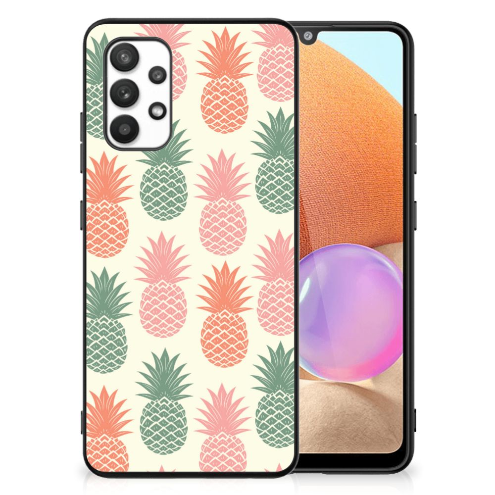 Samsung Galaxy A32 4G | A32 5G Enterprise Editie Back Cover Hoesje Ananas