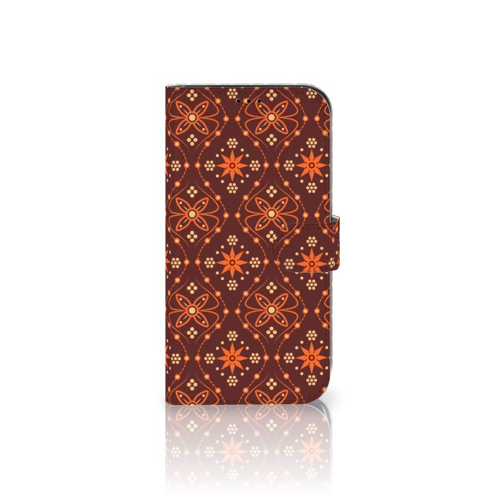 iPhone 13 Pro Max Telefoon Hoesje Batik Brown