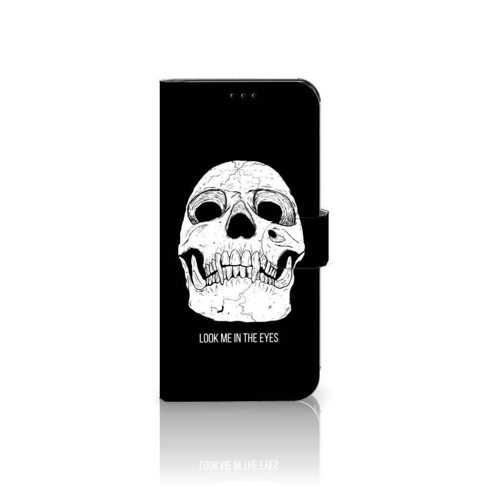 Telefoonhoesje met Naam Google Pixel 7 Skull Eyes